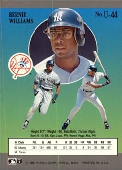 メジャーリーグ　カード　Barnie Willrams Bernie Williams 1997 Ultra #107 BASEBALL Card | eBay